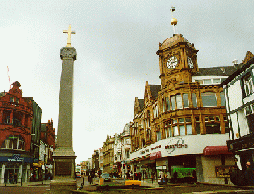 [View west from Churchgate]