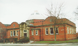 [red bricked domed building]