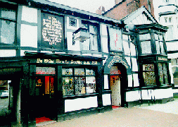 [Front of Olde Man and Scythe Inn]