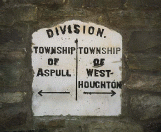 [division of township of Aspull and township of Westhoughton]