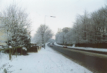 [snowy road]