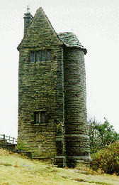 [Circular tower with roof]