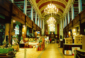 [Interior of various shop fronts]