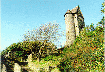[low view of tower]