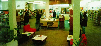 [inside library]